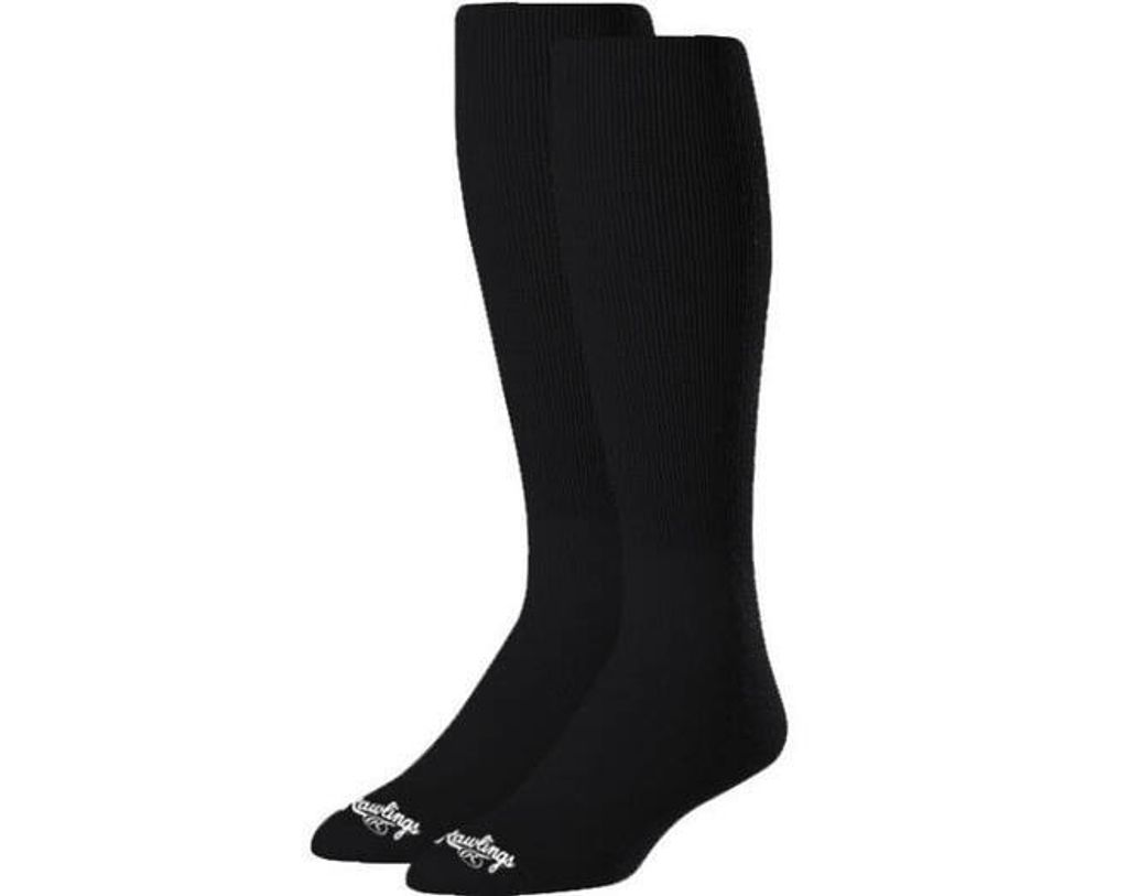 Rawlings Baseball Socks (2 Pair) M Black Baseball/Softball Artikel
