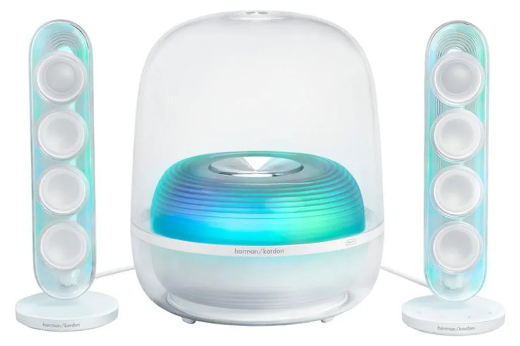 Système d'enceintes 2.1 Harman Kardon SoundSticks 5 Bluetooth Blanc
