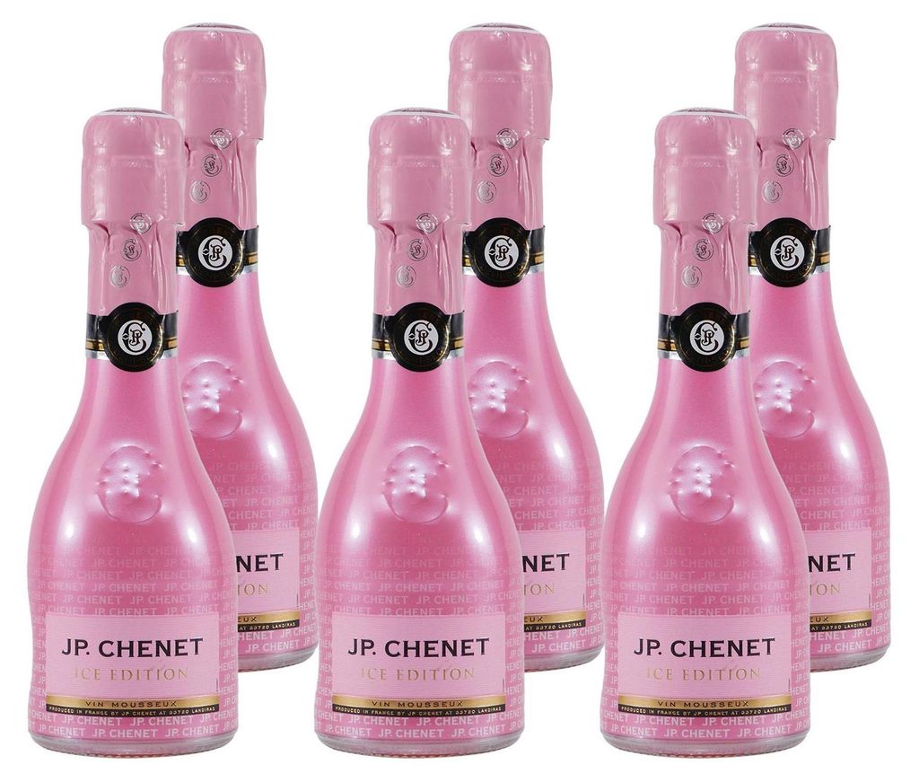 JP. Chenet Sekt Rosé - ICE Edition (6 x 0,2L) Produktbild 