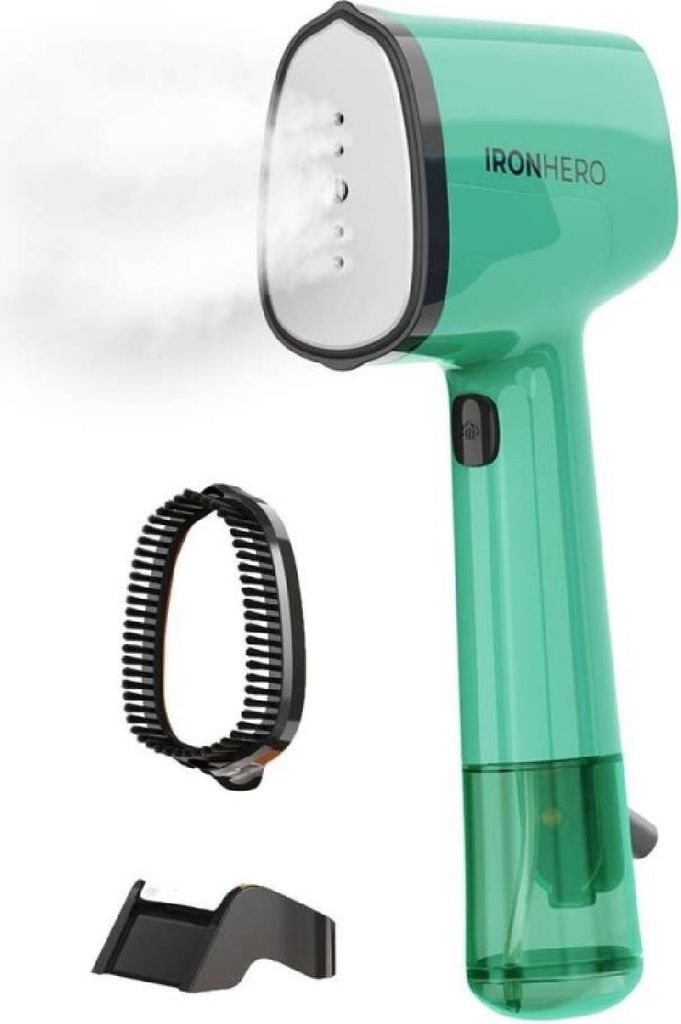 Cecotec Vertikales Bügeleisen mit Keramiksohle IronHero V-1500 Essential Green, Leistung 1500 W, kontinuierlicher Dampf 25 g/...