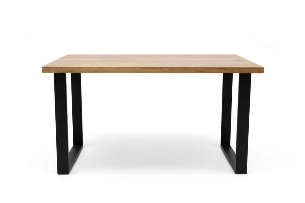 NEXT COLLECTION Esstisch CRAFT 160 Eichenholzplatte, Metallbeine