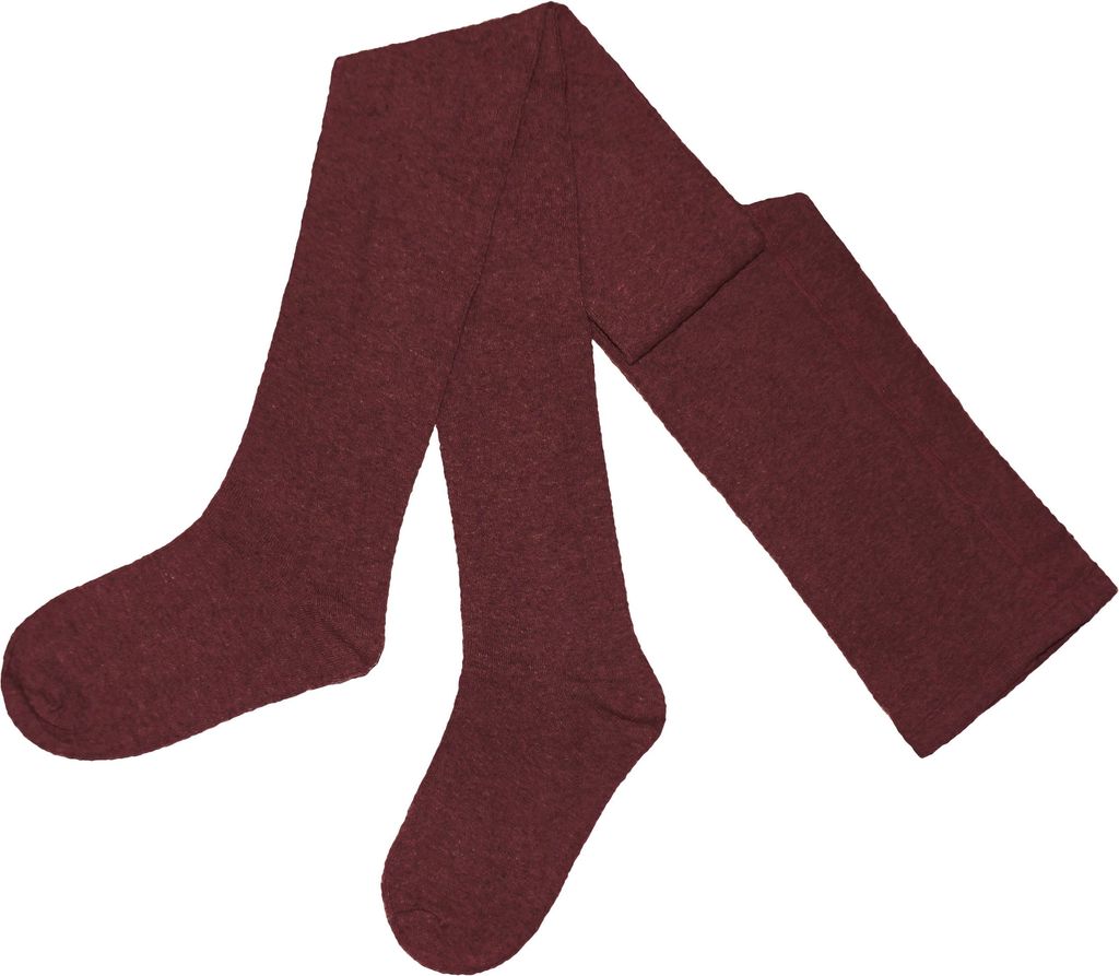 Damenstrumpfhosen aus Baumwolle UNI Klassisch Amaranth Größe 48-50