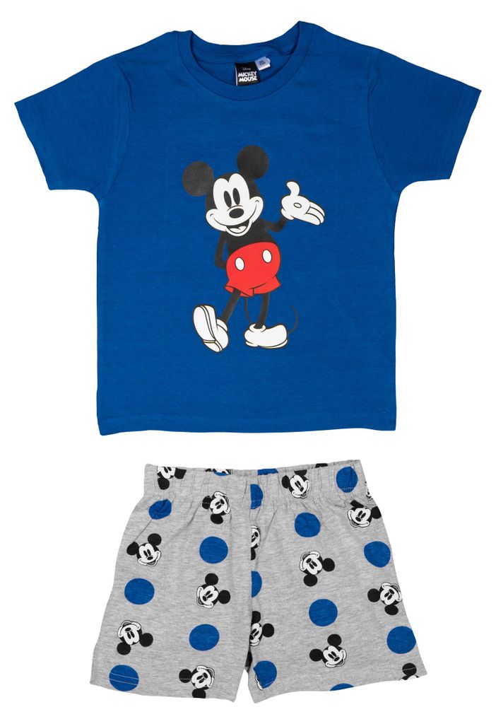 Disney Mickey Mouse Schlafanzug für Jungen Kinder Pyjama Produktbild 