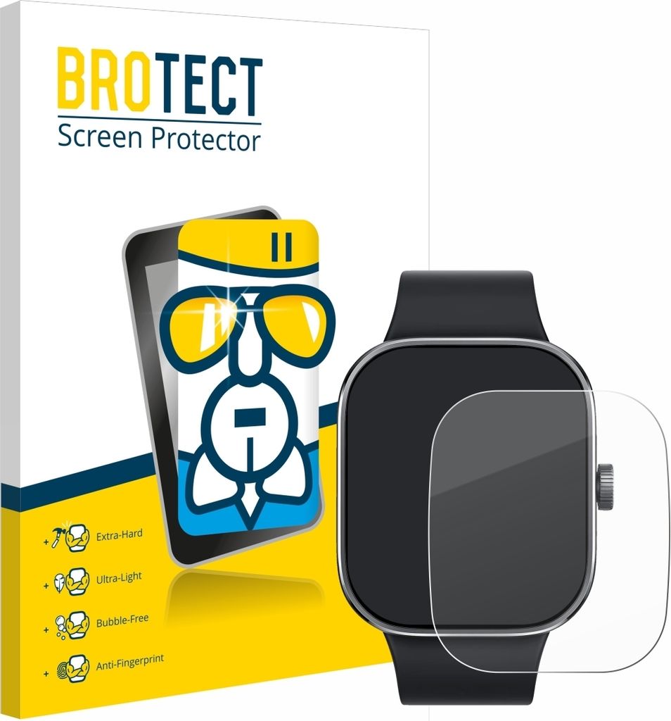 BROTECT Schutzglas für Xiaomi Redmi Watch 4 Schutzfolie Produktbild 