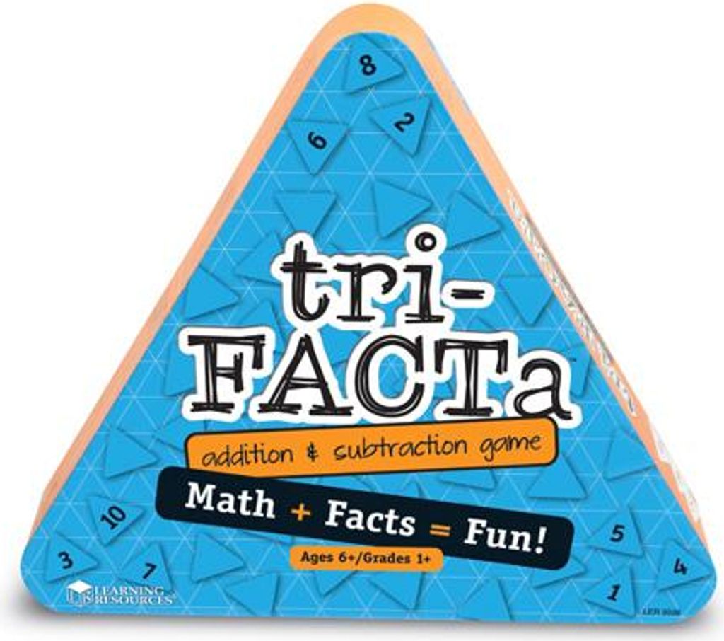 Learning Resources tri-FACTa! Addition & Subtraction Game, 6 Jahr(e), Mehrfarbig