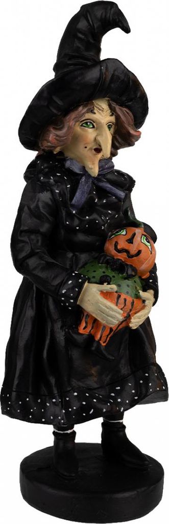 Vintage Hexe Rosalea Halloween Figur 22,7 cm