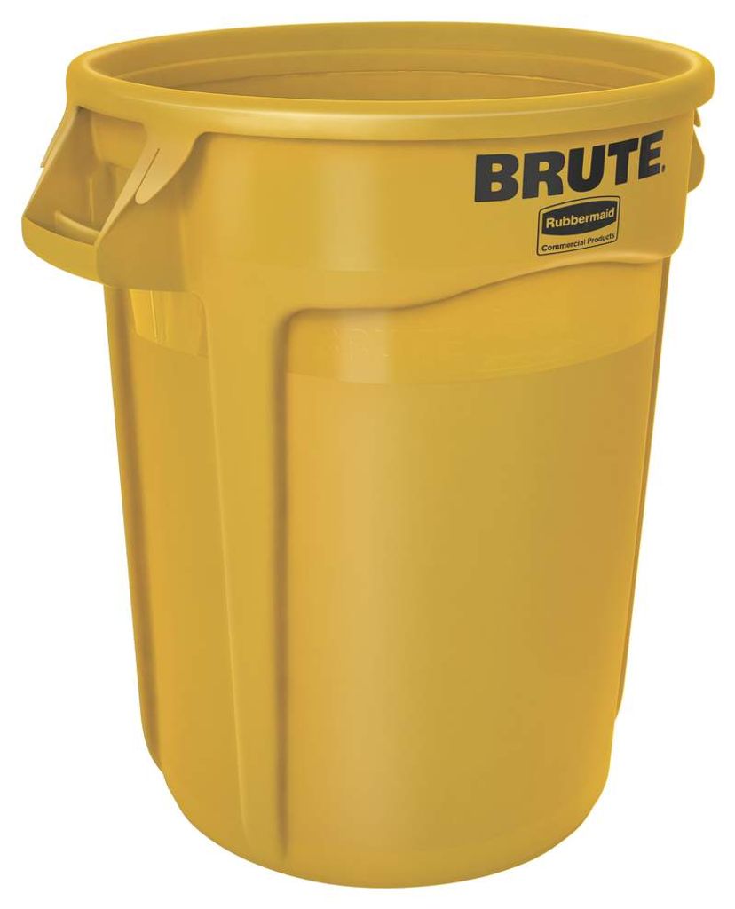 Rubbermaid Belüfteter BRUTE -Behälter, 121 l, gelb