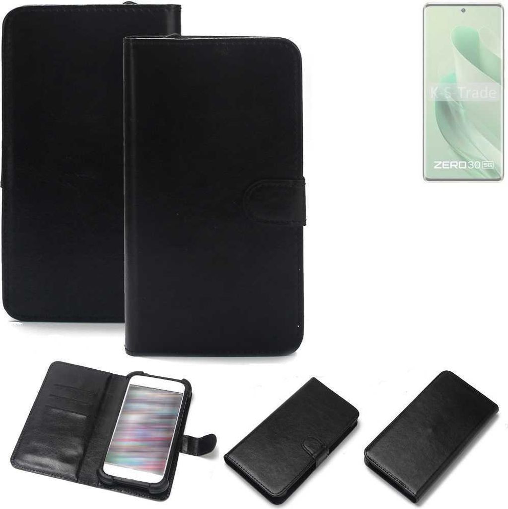 K-S-Trade Handyhülle Schutzhülle kompatibel mit Infinix Zero 30 5G Handy Schutz Hülle Handyhülle Bumper schwarz 1x