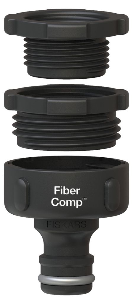 Fiskars Fibercomp Spojka Ke Kohoutku - Multi 1/2 3/4 1 Obrázek produktu 