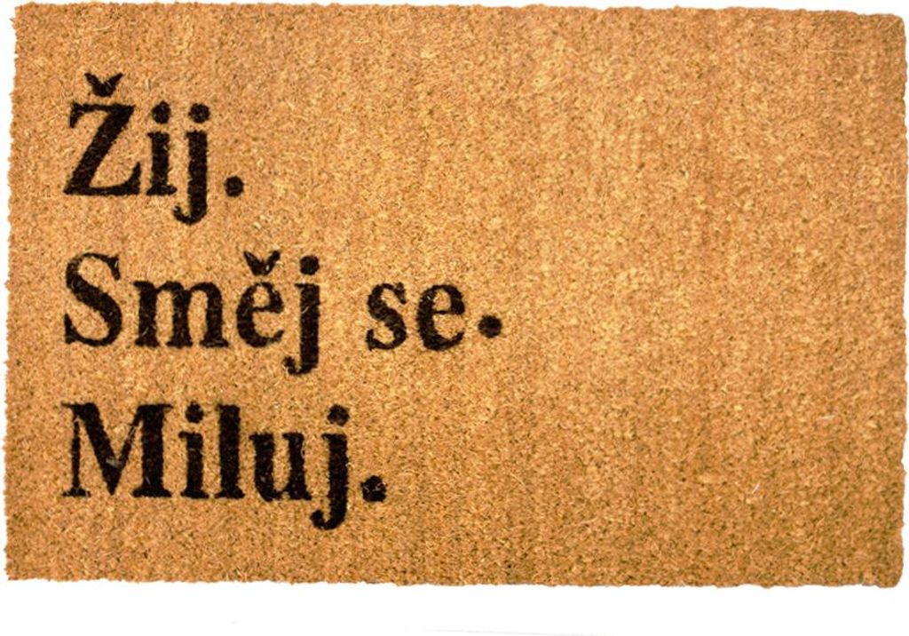 Home Elements Paillasson Live, laugh, love 40 x 60 cm Image du produit 