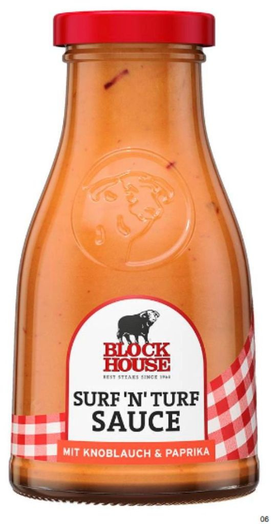 BLOCK HOUSE Surf´n´Turf Sauce, 240ml Produktbild 