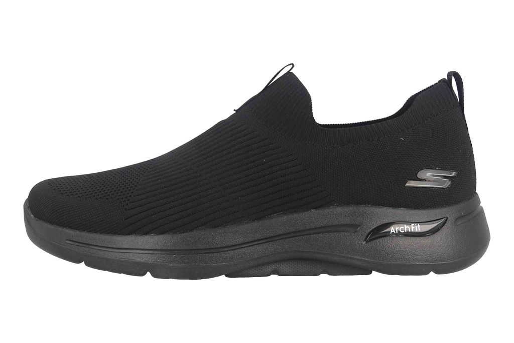 Skechers GO WALK ARCH FIT ICONIC Sportschuhe in Übergrößen Schwarz 216118 BBK große Herrenschuhe, Größe:50