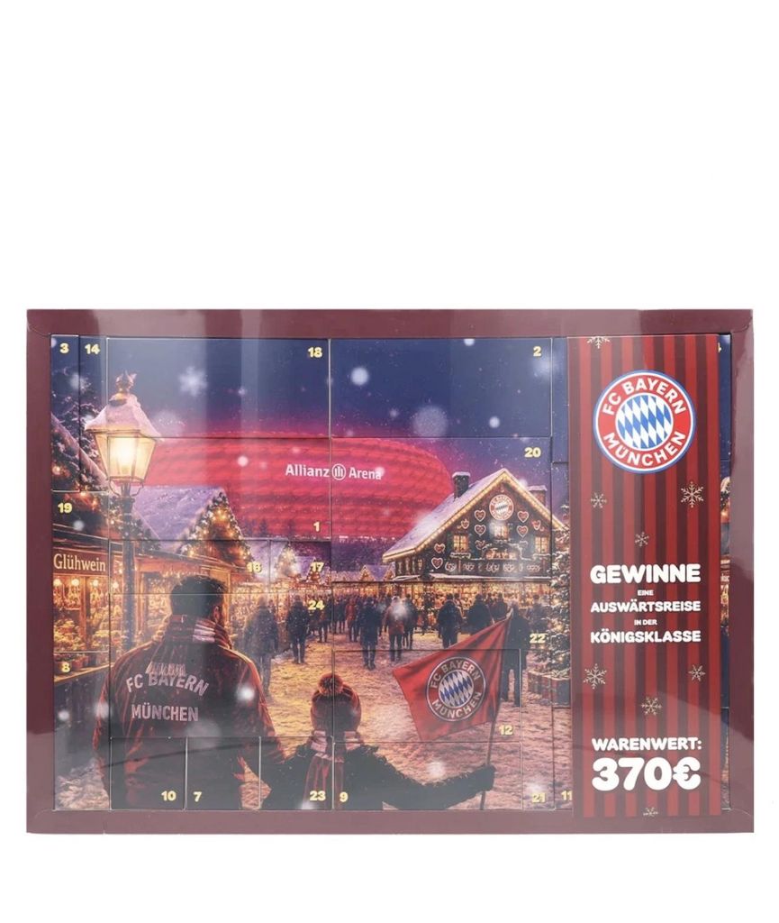 FC Bayern München Adventskalender Premium 2026 Produktbild 