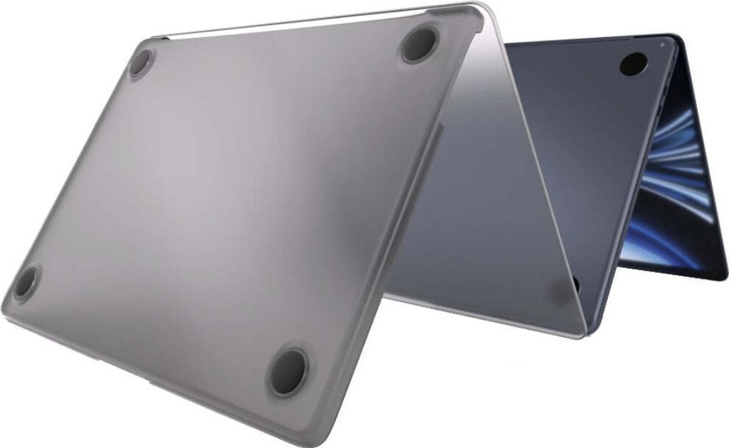 Hülle für MacBook Air 13" M4 / M3 / M2, NEXT ONE SafeGuard, Rauchfarben
