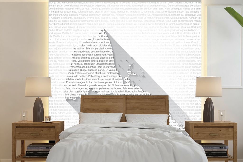 MuchoWow Fototapete für Wohnzimmer oder Schlafzimmer Wandtapete Vinyl Motivtapete Eritrea Illustration mit gedrucktem Text - 240x240 cm - Schlaf...