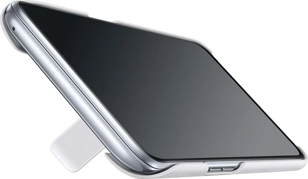 SAMSUNG EF-PA805CW Coque Arrière avec Stand pour Galaxy A80 Blanc - 9