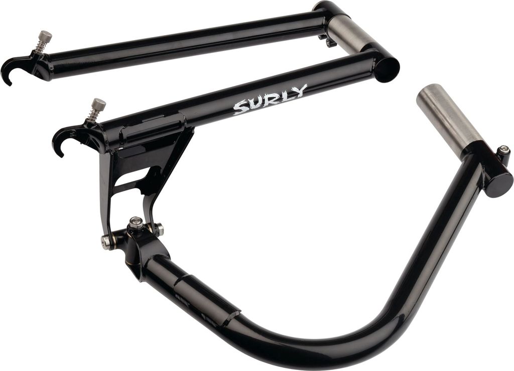 Surly Trailer Fahrradanhänger Deichsel/Kupplung, black