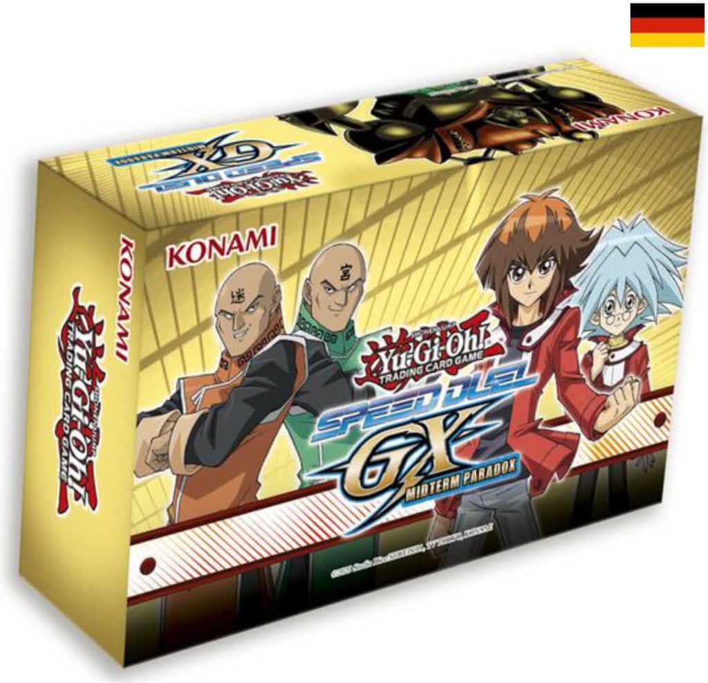 Yu-Gi-Oh! Speed Duel GX Midterm Paradox Mini Box *DE*