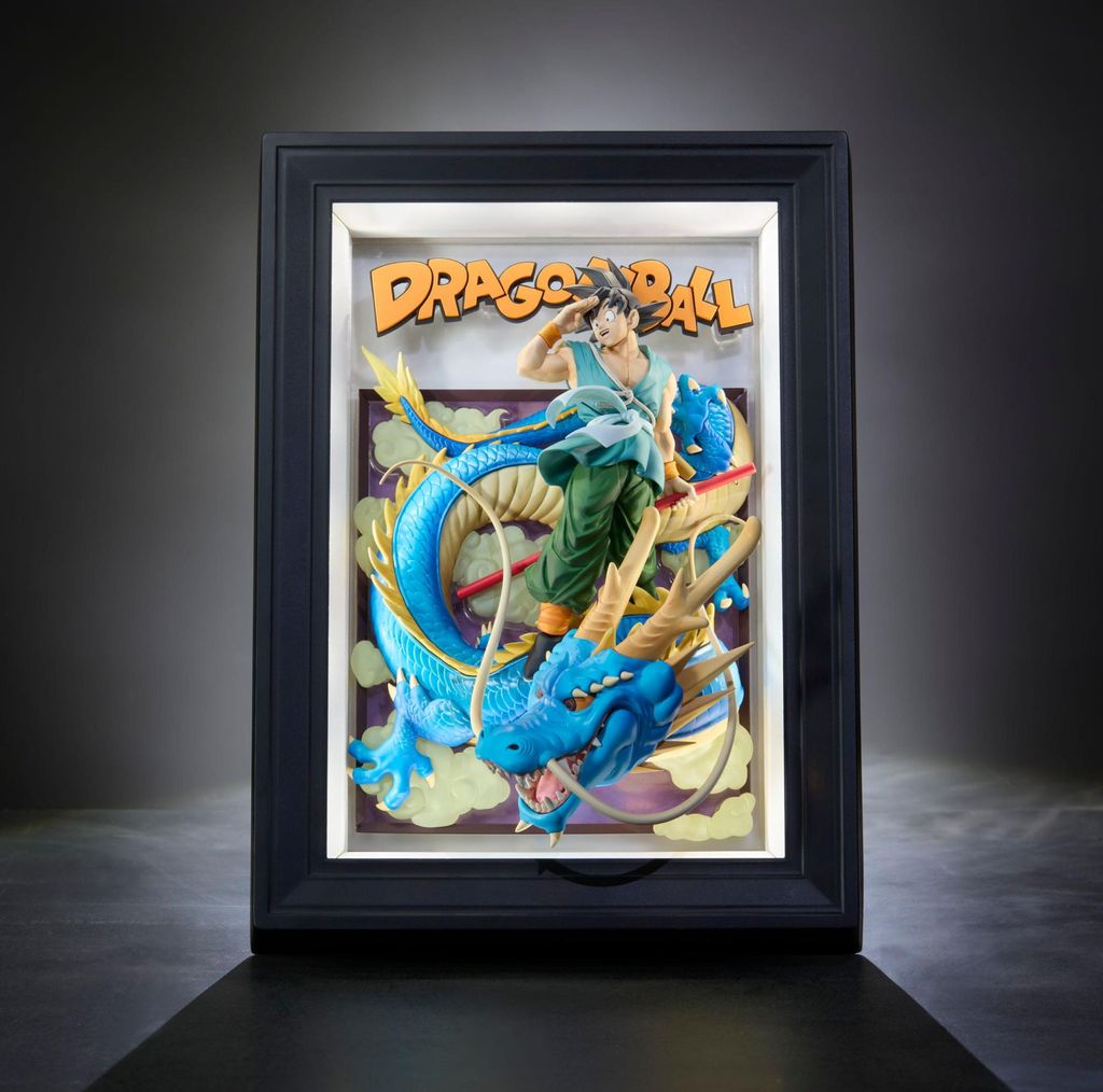 Dragon Ball Z Tamashii Art 3D reliéfní figurka Son Goku & Obrázek produktu 