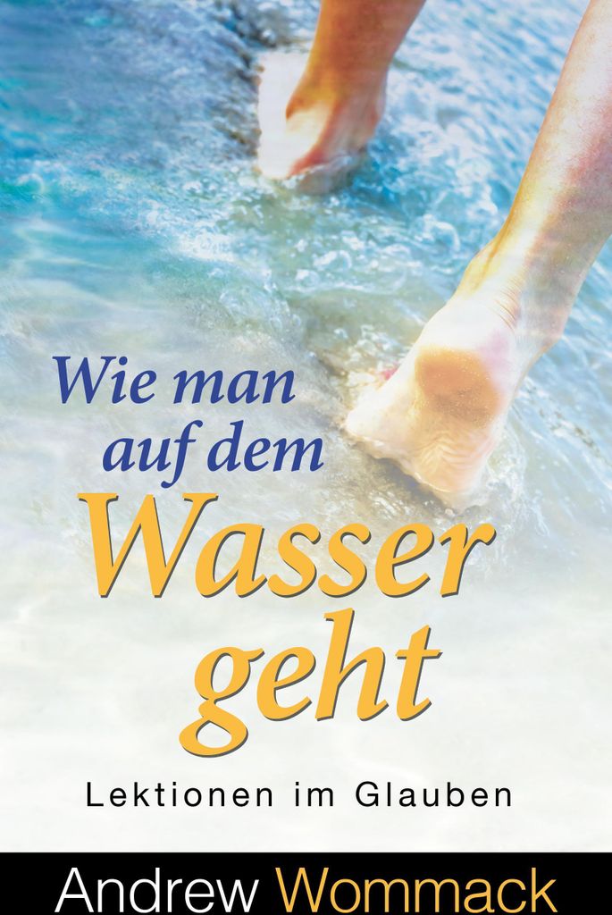 Wie man auf dem Wasser geht