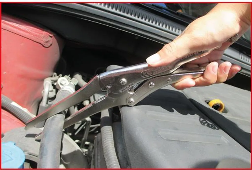 KS Tools 115.1505 Pince à sertir les cosses isolées haute précision