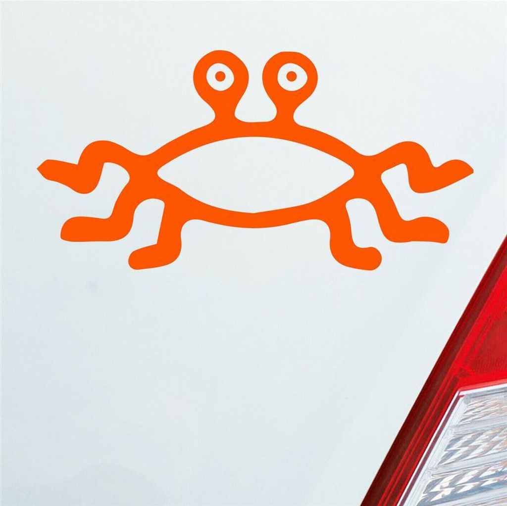 Auto Aufkleber Krabbe Krebs Sternzeichen Crab Tier Meer See Produktbild 