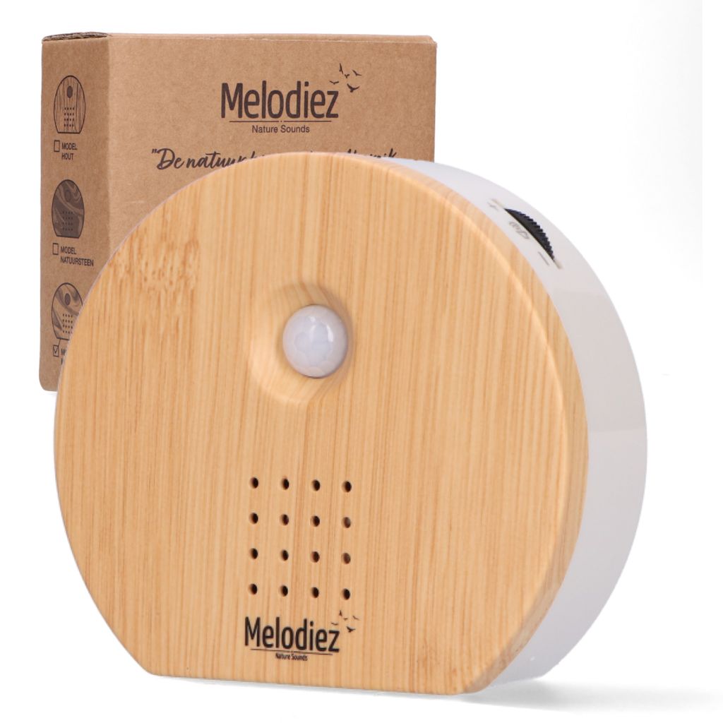 Melodiez Vogelgeräusche Häuschen mit Sensor – Box inkl. Produktbild 