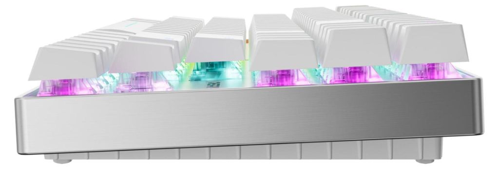 Cherry XTRFY MX 8.2 Pro TMR Wireless -Magnetisch-Mechanische TKL-Gaming-Tastatur, Farbe:Weiß