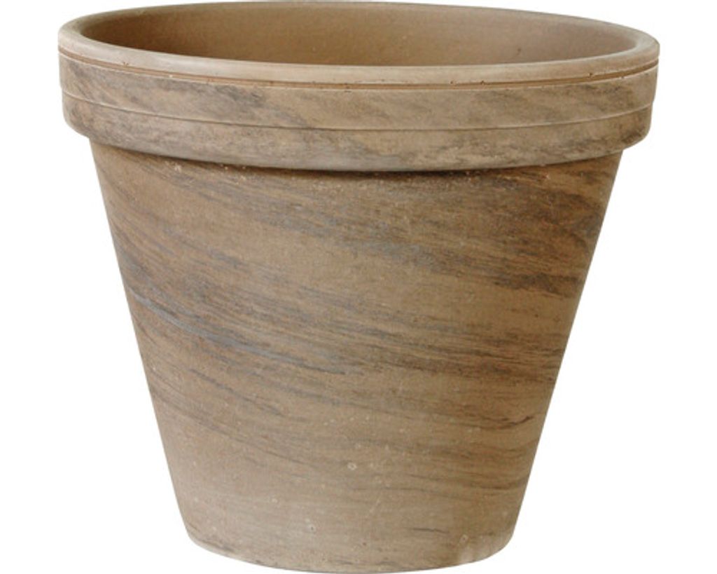 Pflanztopf Spang Standard Ton Ø 17,7 cm H 15,4 cm basalt Produktbild 