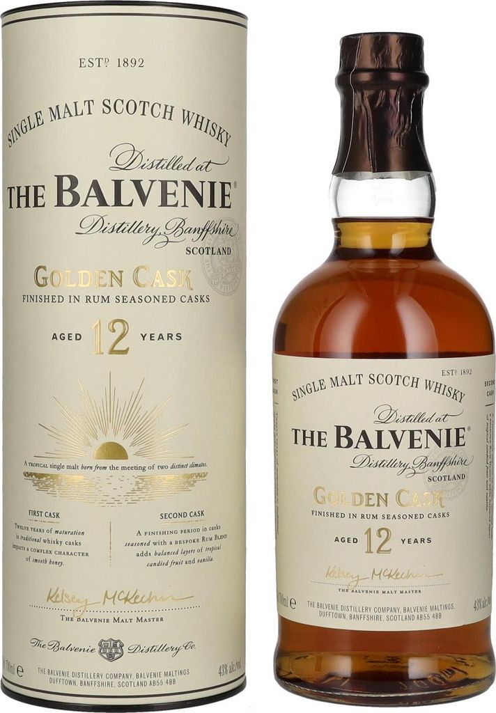 Balvenie 12 Years Golden Cask + Box 700ml 43% Vol.
