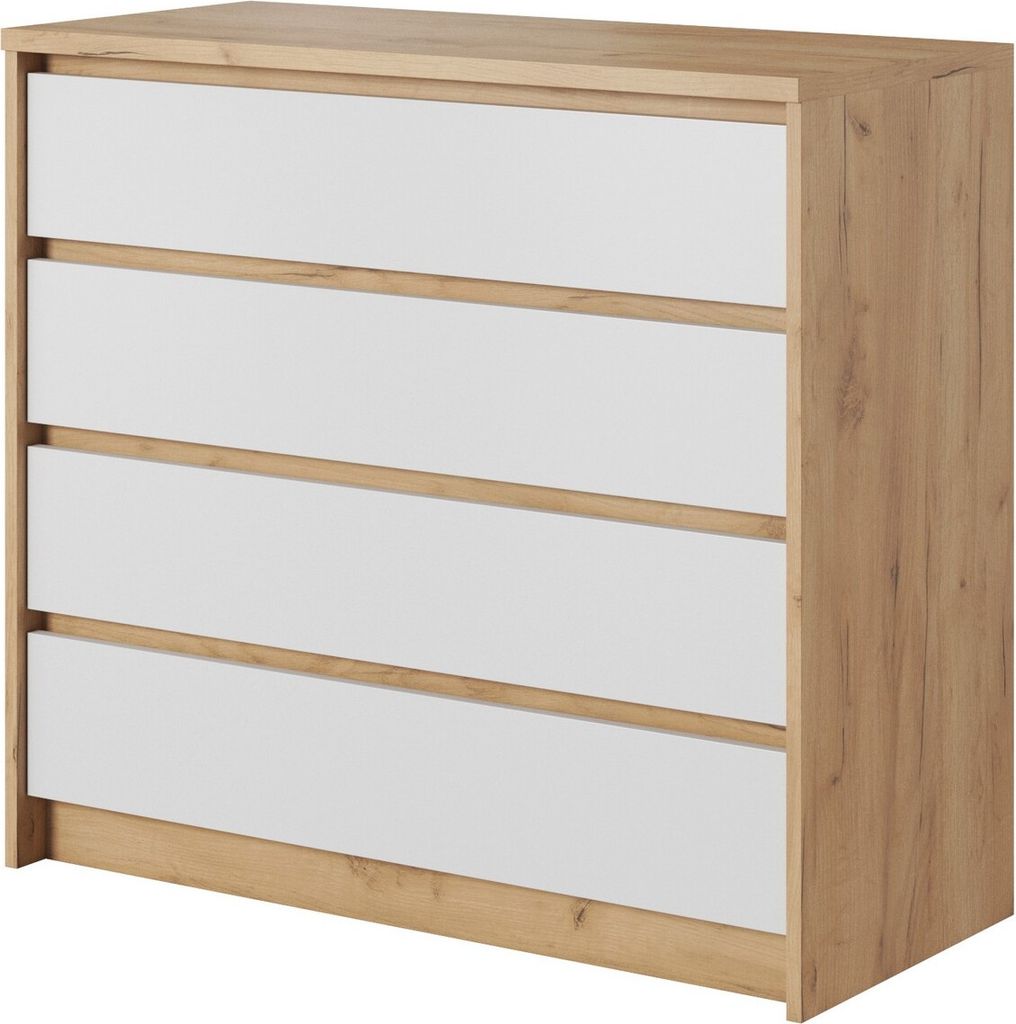 Furniture24 Kommode Xelo F mit 4 Schubkästen Schlafzimmer Produktbild 