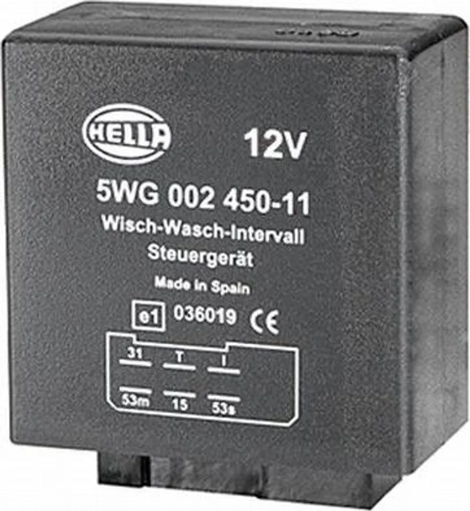 HELLA 5WG 002 450-111 Relais Essuie-Glace OE 493000001260 pour T1