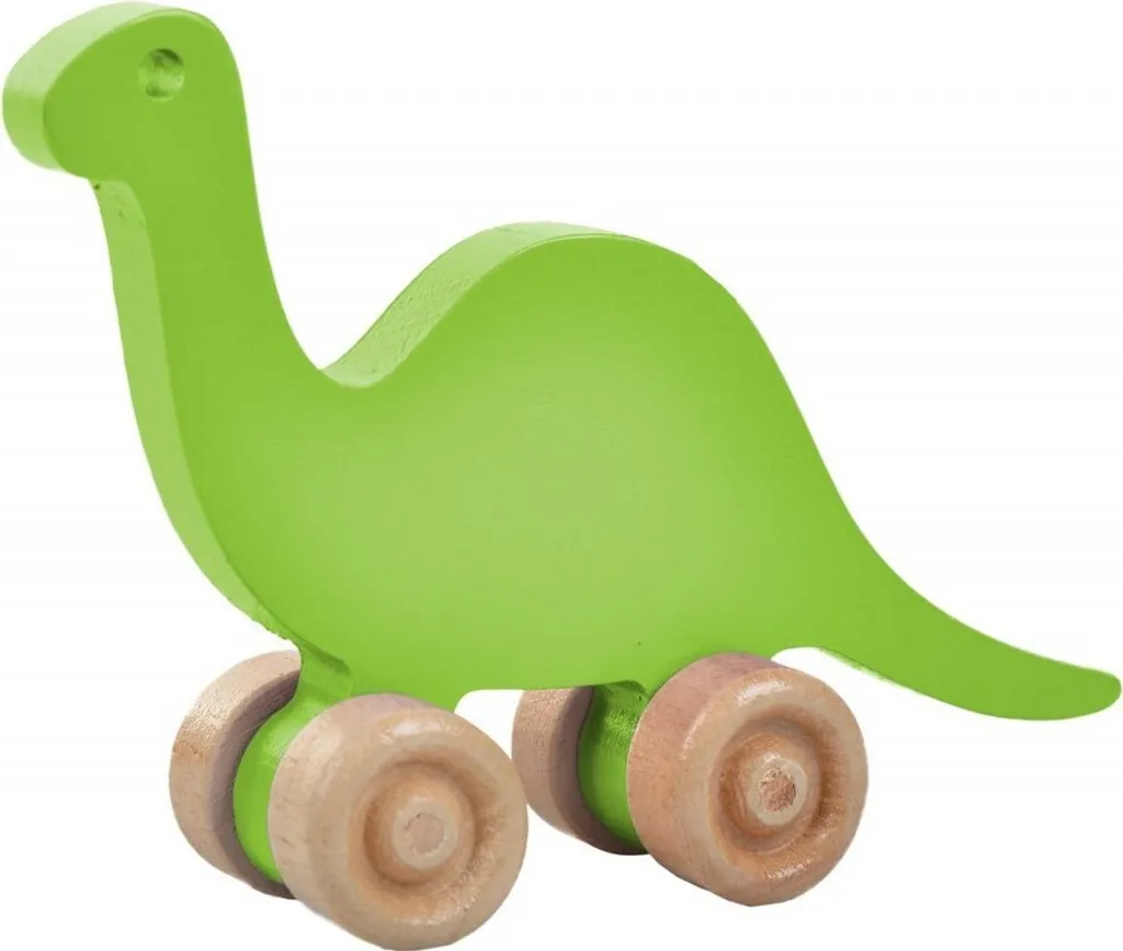 Peluche dinosaure vert Skye Decor en pin naturel de 15 cm pour enfant