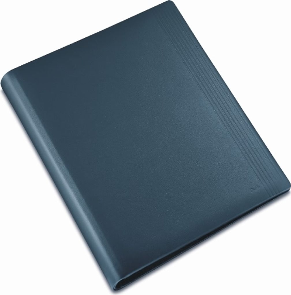Ringbuch A4 La Linea Leder schwarz
