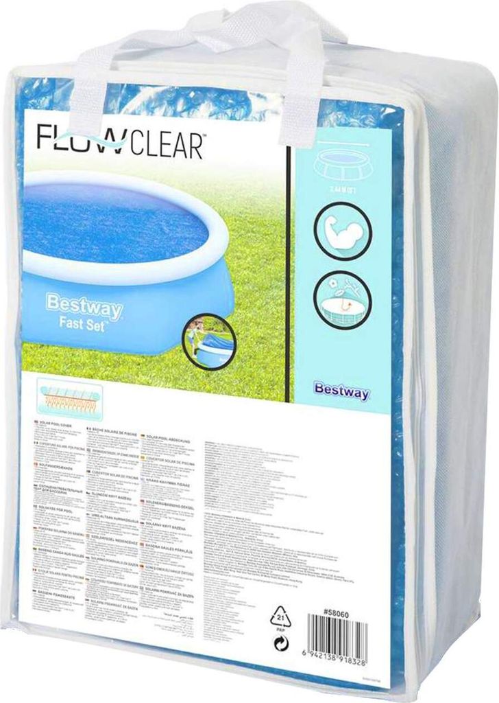 Bestway Solar-Poolabdeckung Flowclear 305 cm Produktbild 37