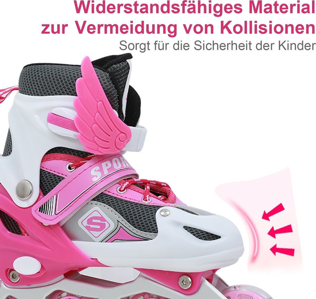 Inliner Für Kinder Verstellbare Inline Skates mit Produktbild 5