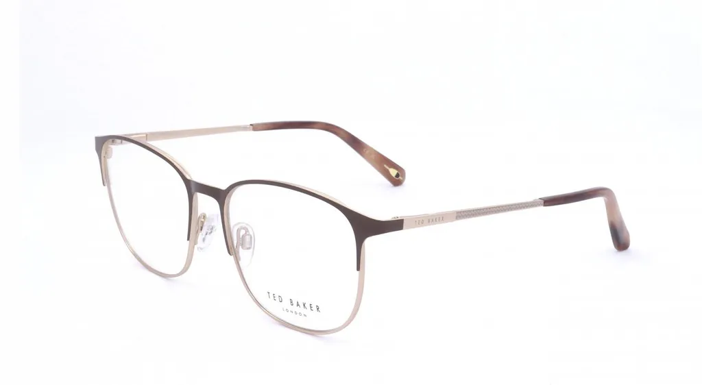 Monture de lunettes Ted Baker TB4311 marron pour homme style classique
