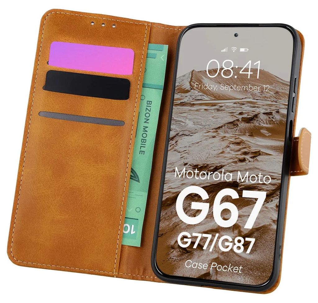 Handyhülle mit Klappe für Motorola Moto G87 5G / G77 5G / Produktbild 
