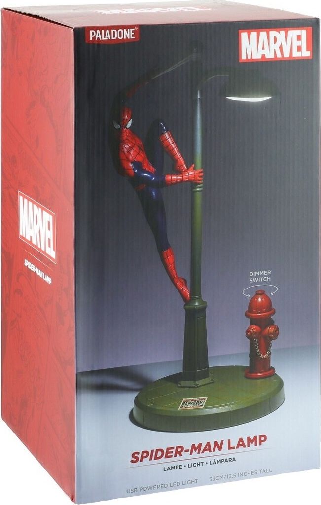 Paladone Spiderman Stolná lampa LED Viacfarebné Obrázok produktu 5