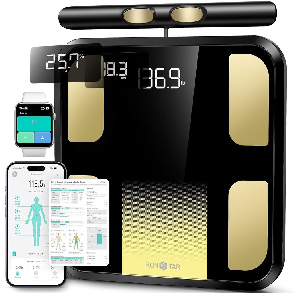 RunSTAR Smart waga analityczna 8 elektrod BIA 28 parametrów Zdjęcie produktu 