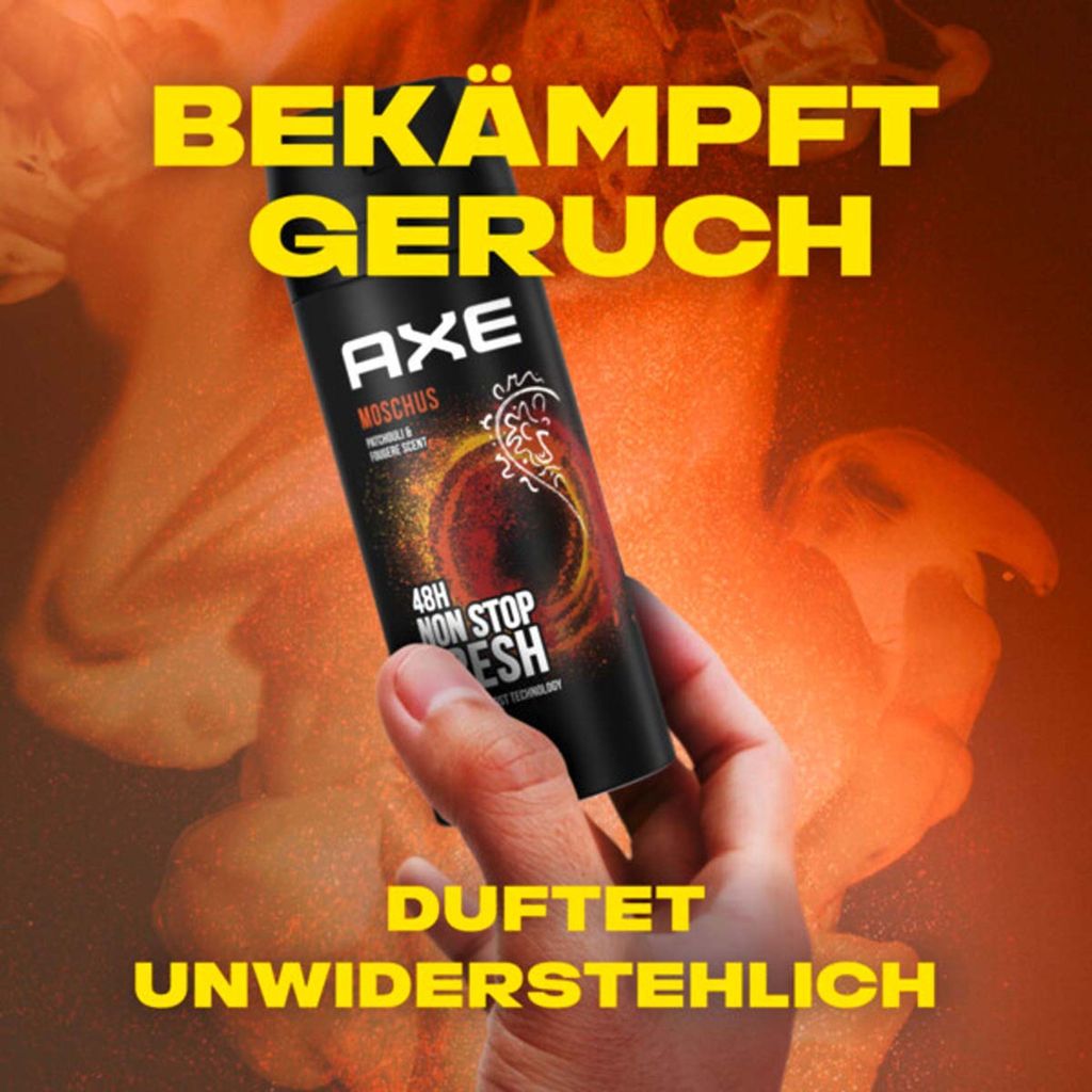 AXE Bodyspray Moschus Deo 6x 150ml Deospray Deodorant Produktbild 6