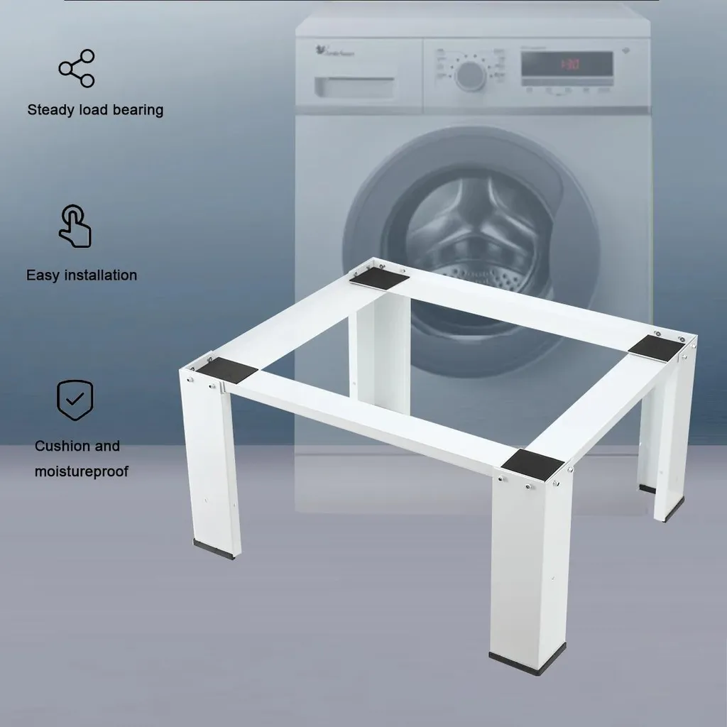 Support pour lave-linge réglable - Socle universel robuste avec fixation - 8