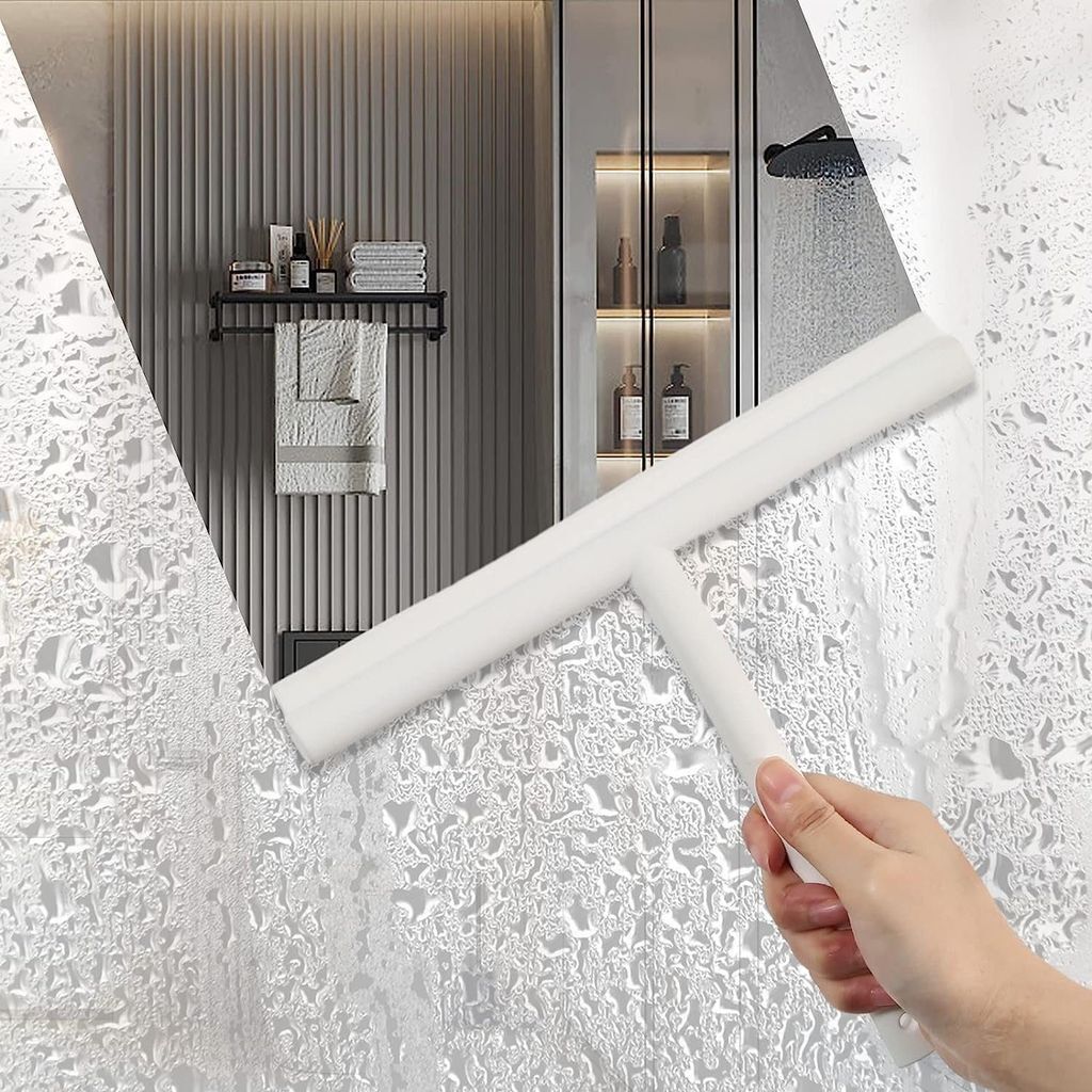 Xanthelle 3-in-1 Duschabzieher Set - Streifenfreie Reinigung Für Glas & Fliesen