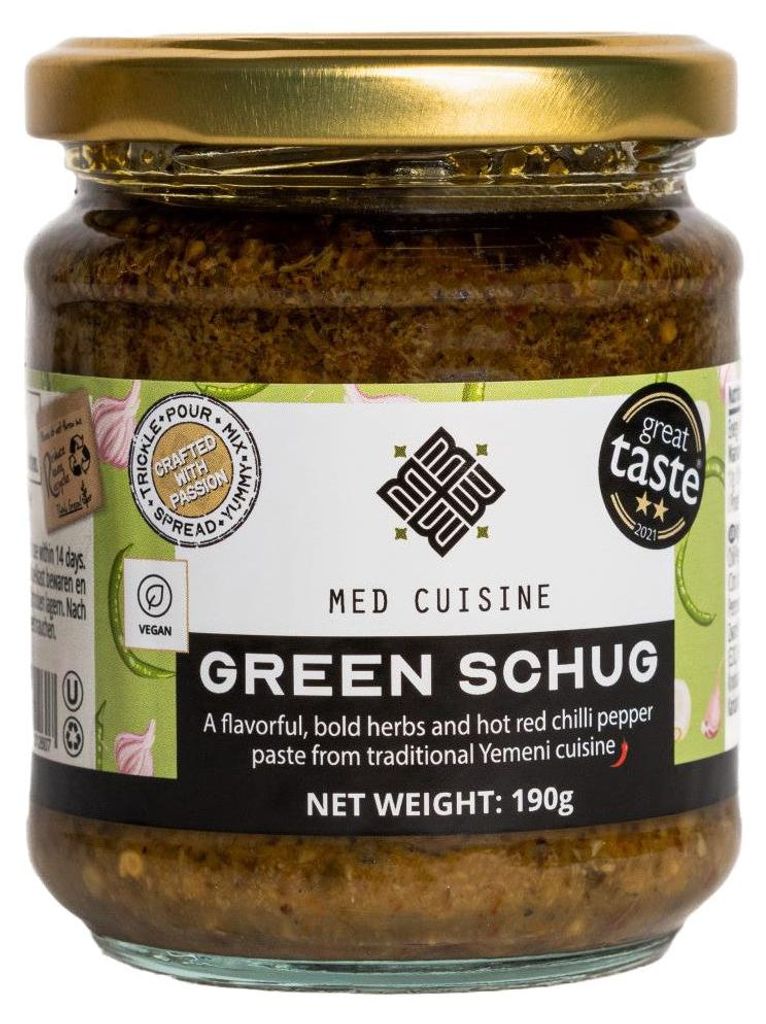 MED CUISINE Pâtes Schug vertes 190g – Pâtes Schug vertes Image du produit 