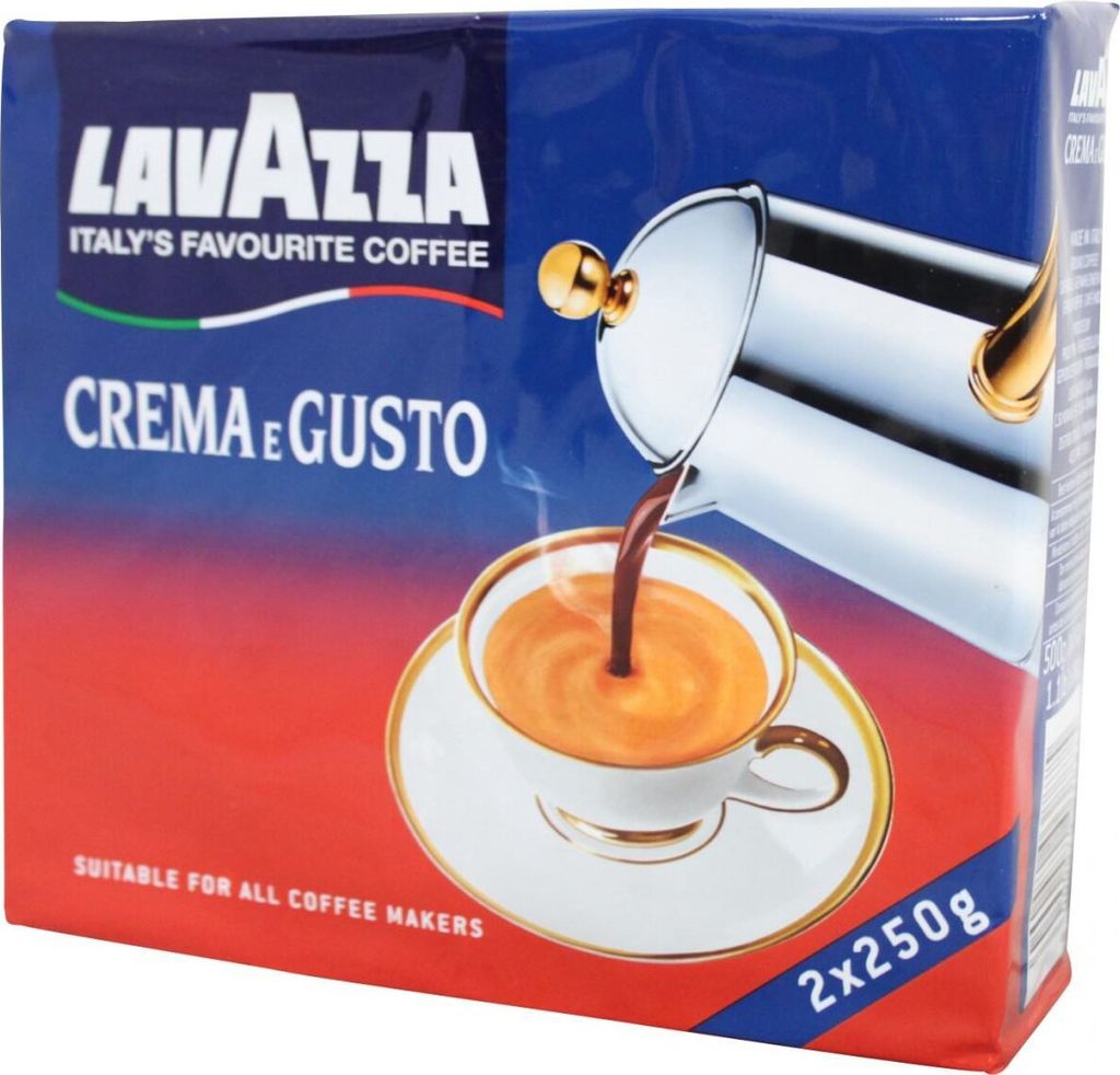 Caffe' Crema e Gusto classico 2x250g gemahlener Kaffee - Lavazza