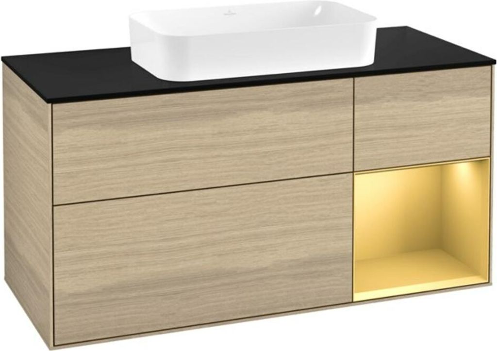 Villeroy & Boch F712HFPC Waschbeckenunterschrank Finion F71 Produktbild 