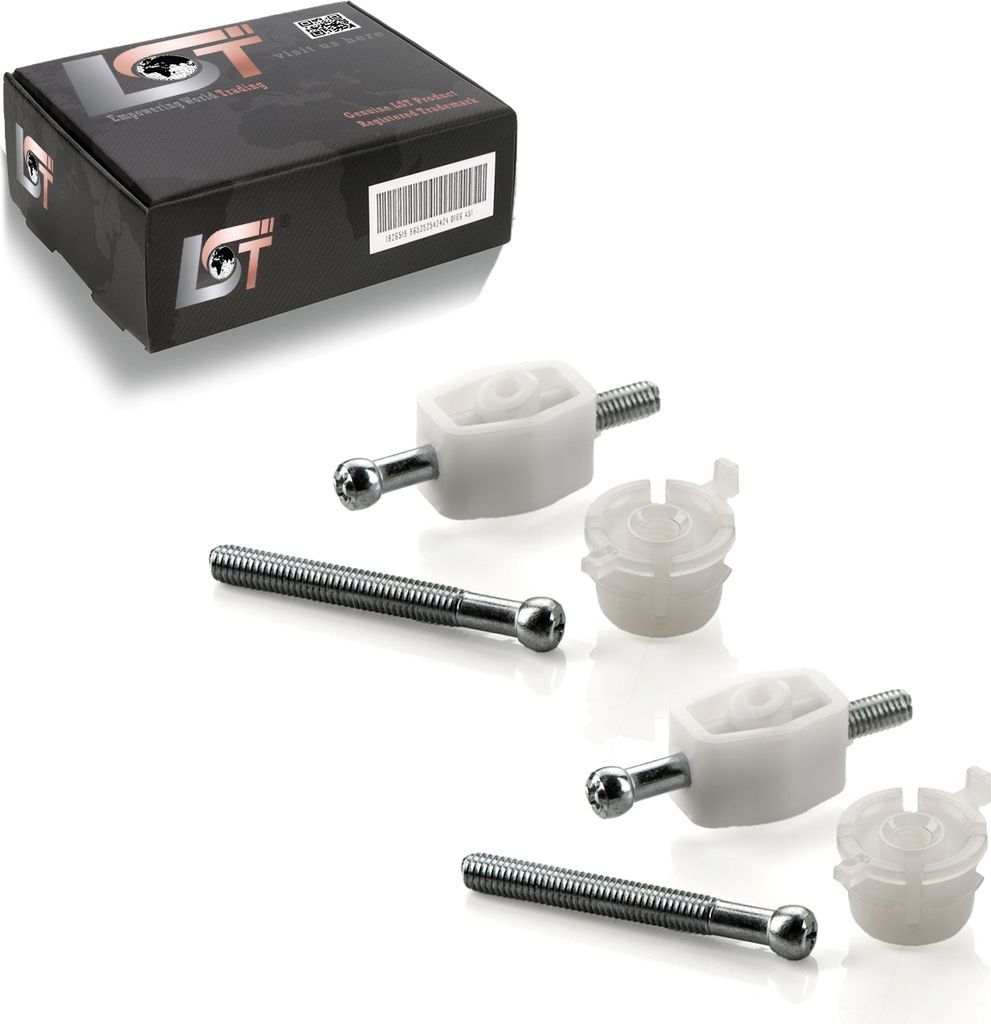 Reflektor Halter Scheinwerfer Einstellschrauben Set 8-teilig für VW T4 IV