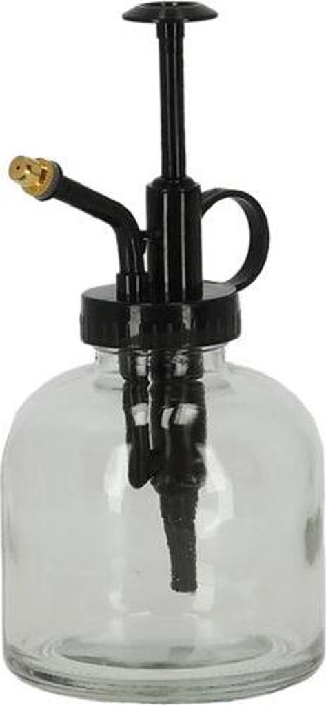 Pflanzensprüher Glas transparent 200ml feiner Zerstäuber Blumensprüher