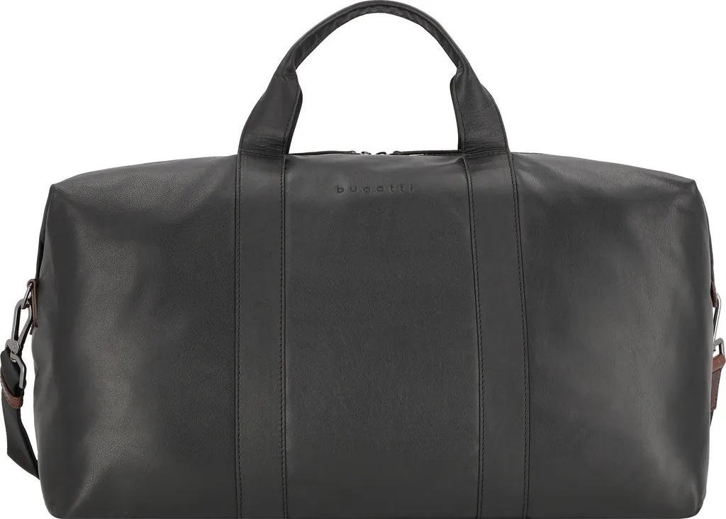 Sac de Voyage Bugatti Noir Travelbag Léger et Résistant pour Tout Ranger