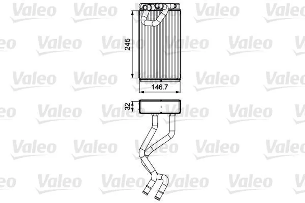 Chauffage Habitacle Murano et Pathfinder - Échangeur Valeo 811547